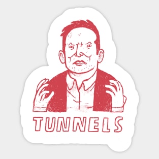 Tunnels Sticker